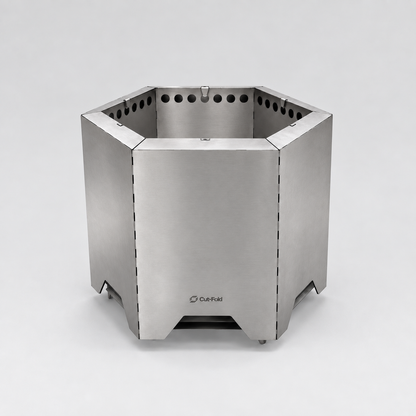 FirePipe™ Fire Pit - steady heat, togetherness, and less smoke