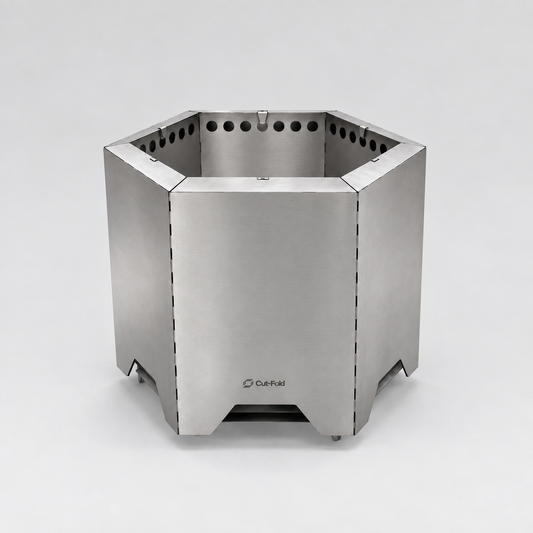 FirePipe™ Fire Pit - steady heat, togetherness, and less smoke