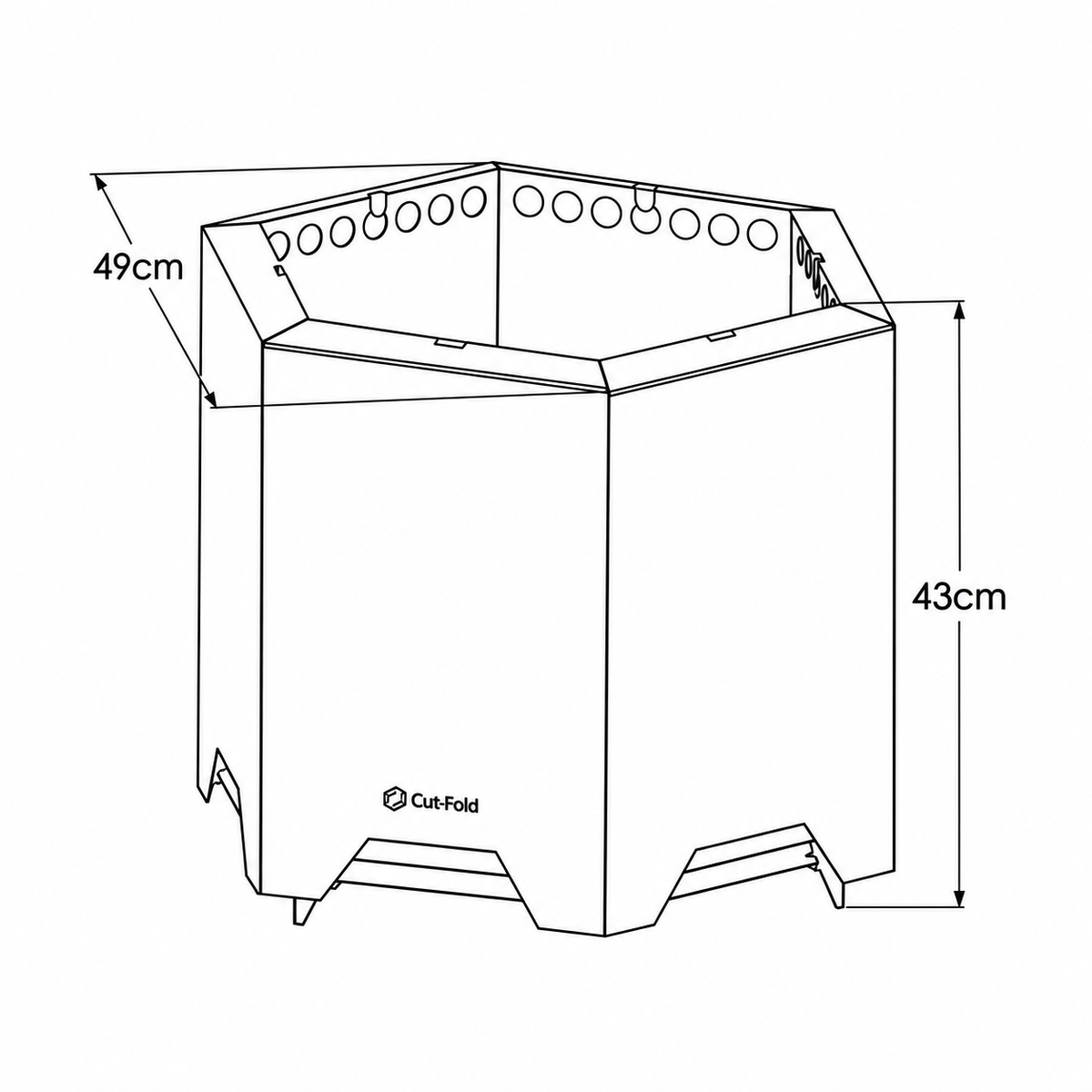 FirePipe™ Fire Pit - steady heat, togetherness, and less smoke